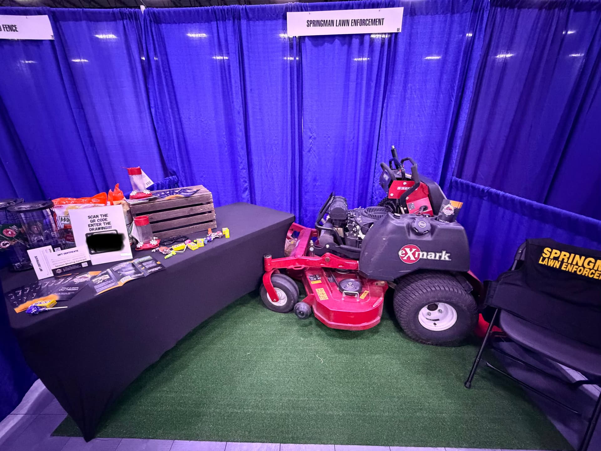 Gallery photos for Springman Lawn Enforcement at the Ramsey MN Business Expo: Image #1