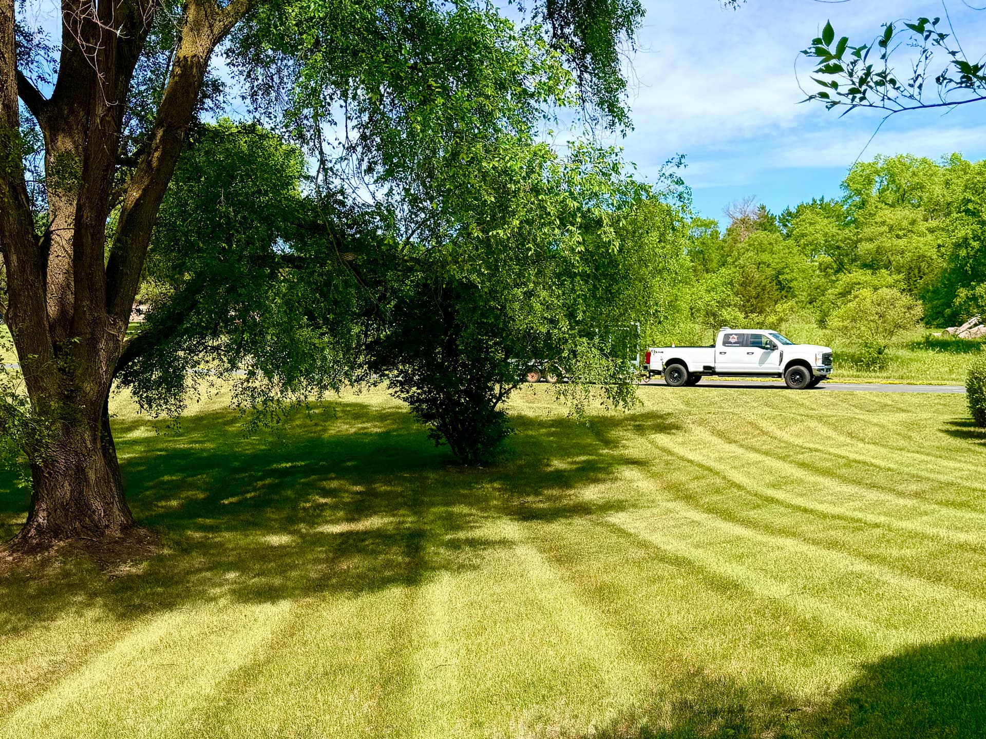 Crisp Mowing Stripes That Prove the Work Was Done Right image